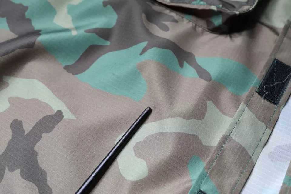 Multicolor Camouflage Button Down Shirt