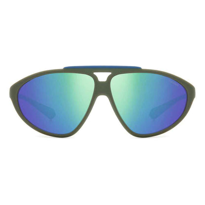 Bicolor Rubber Sunglasses