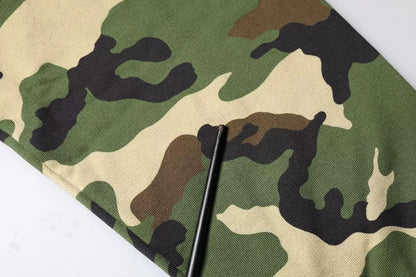 Multicolor Camouflage Sweatshirt Sweater