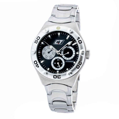 Gray Stainless Steel Bracelet Watch