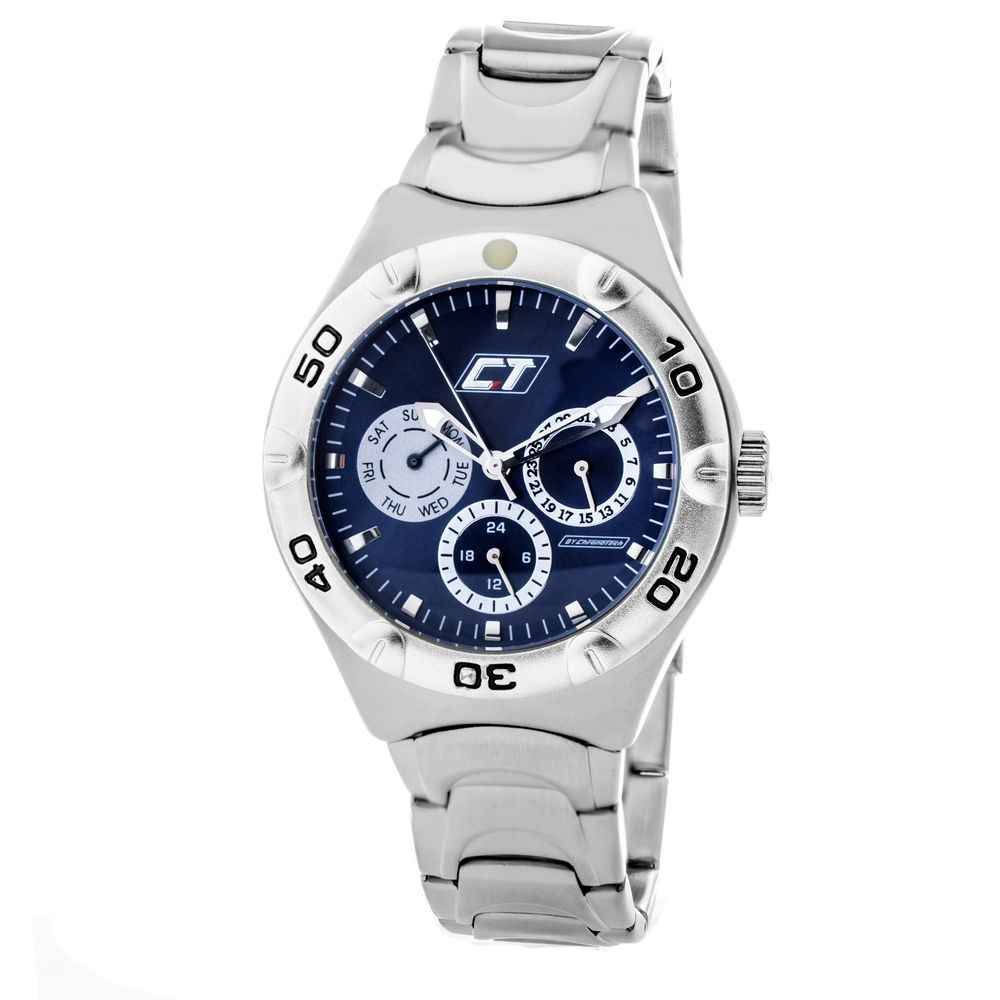 Silver Stainless Steel Dress Watch