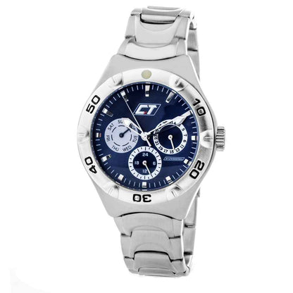 Silver Stainless Steel Dress Watch