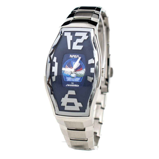 Silver Stainless Steel Dress Watch