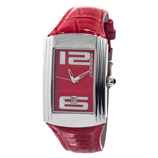Multicolor Leather Dress Watch