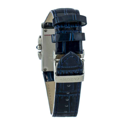 Blue Leather Dress Watch