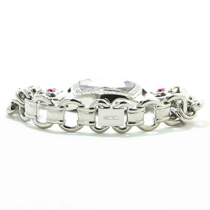 Silver Stainless Steel Bracelet Watch