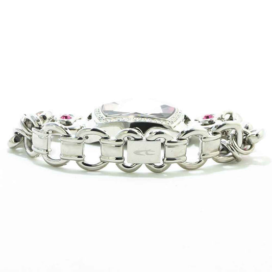 Silver Stainless Steel Bracelet Watch