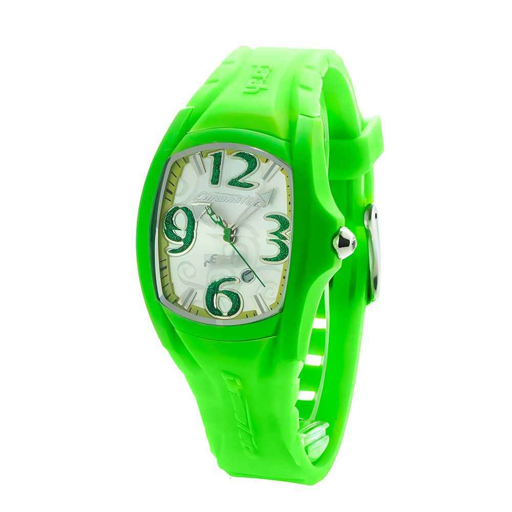 Bicolor Rubber Bracelet Watch