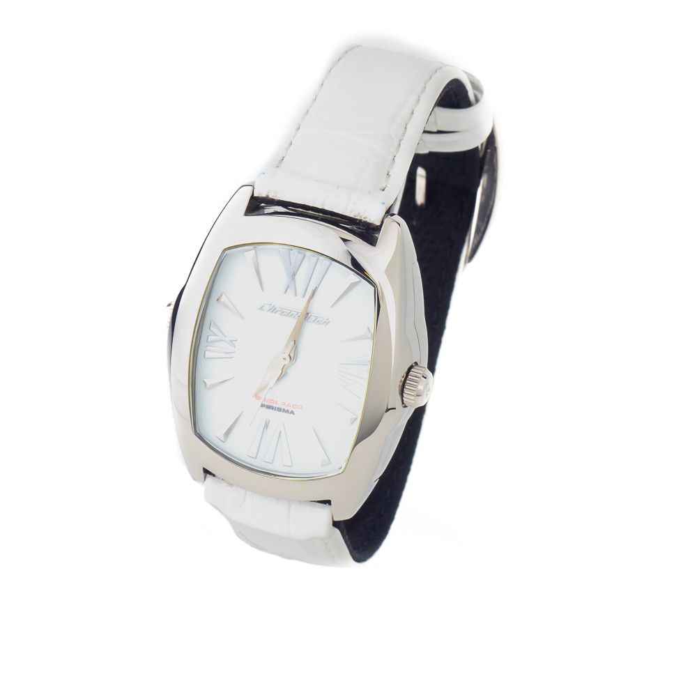 Black Leather Dress Watch