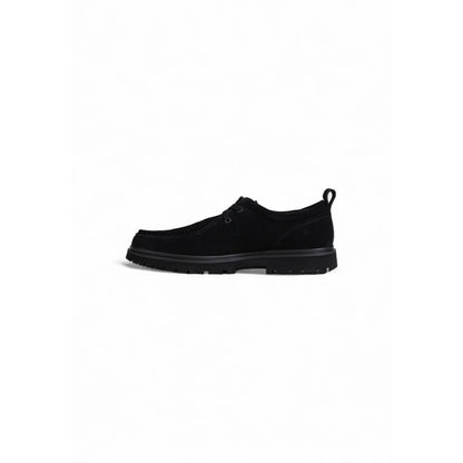 Black Suede Leather Oxfords And Derbies