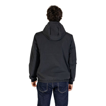 Black Recycled Polyester Shell Jacket