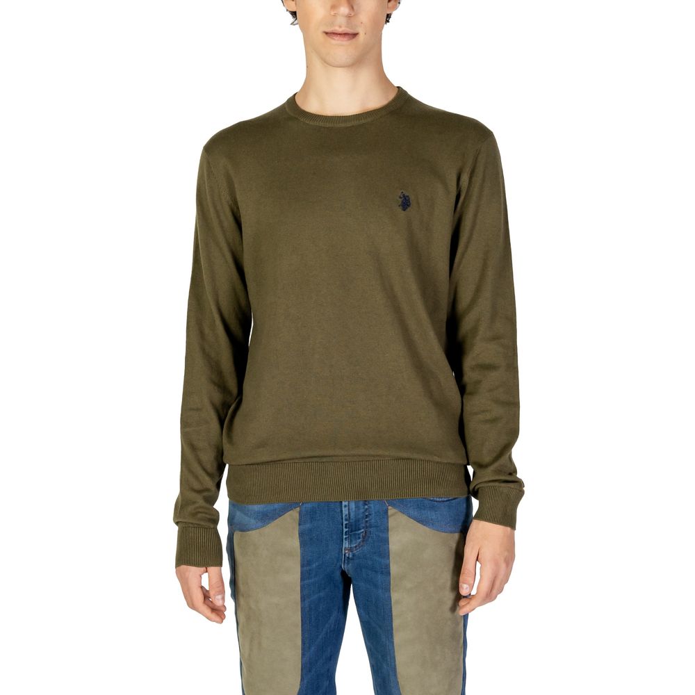 Green Cotton Sweatshirt