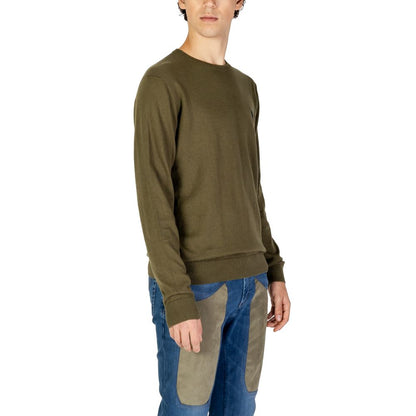 Green Cotton Sweatshirt