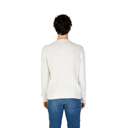 White Cotton Sweatshirt