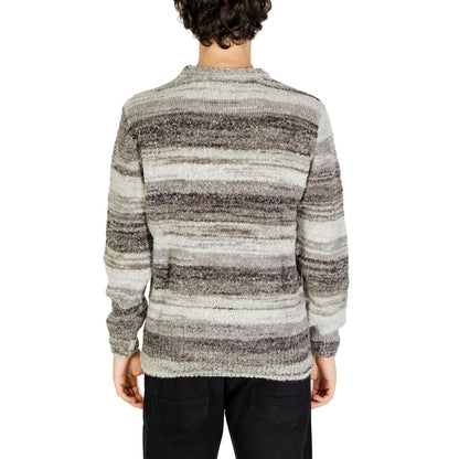 Gray Polyacrylic Sweatshirt