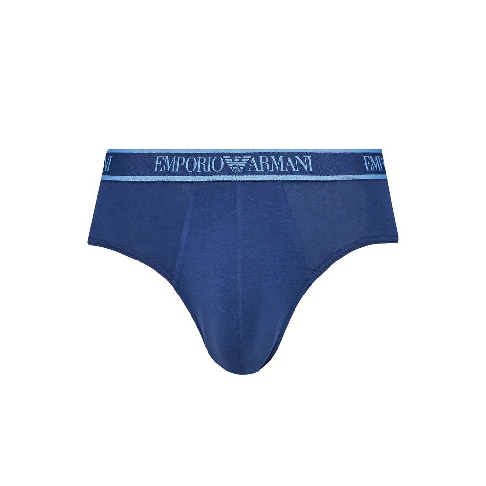 Blue Cotton Briefs