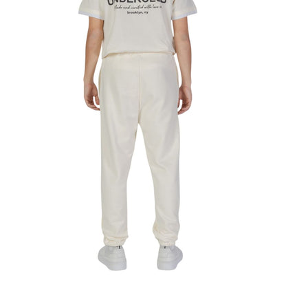 Cream Cotton Joggers (Workout Pants)