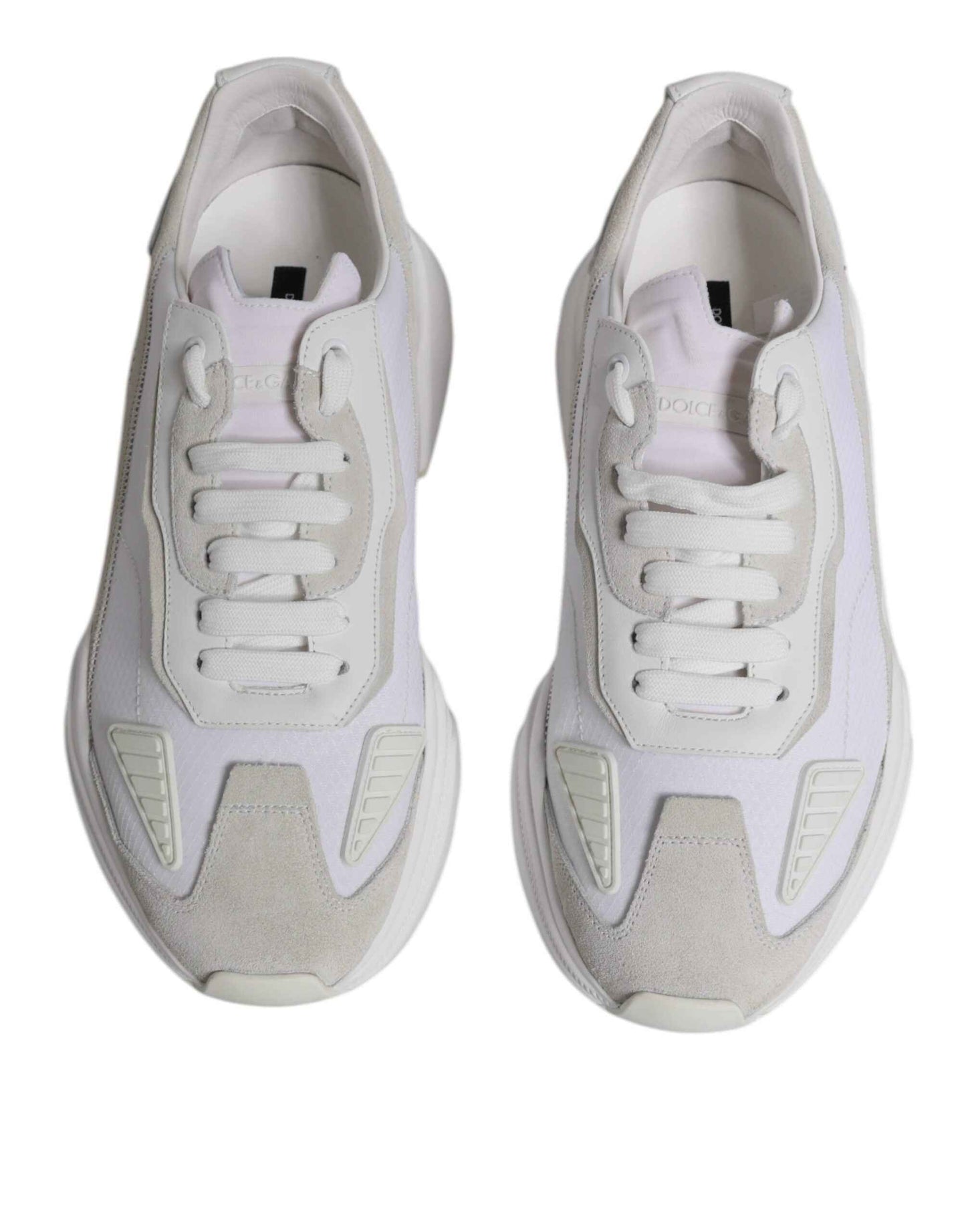 White Leather Daymaster Low Top Sneaker Shoes