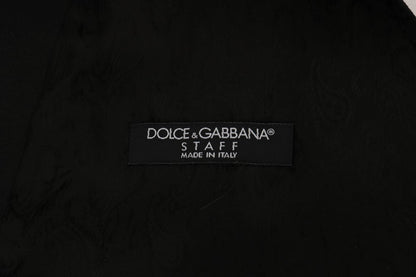 Black STAFF Cotton Vest Dolce & Gabbana