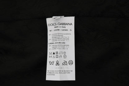Black STAFF Cotton Vest Dolce & Gabbana