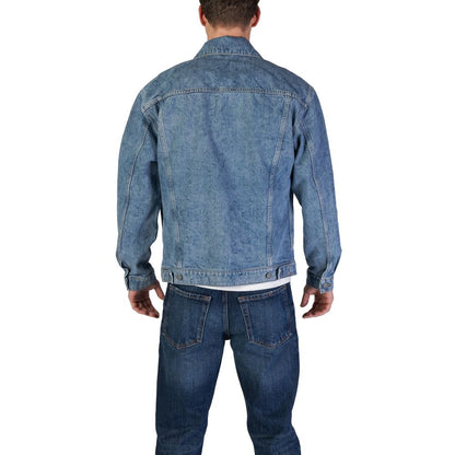 Light Blue Cotton Denim Jacket