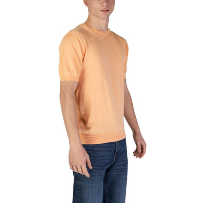 Orange Cotton Sweatshirt