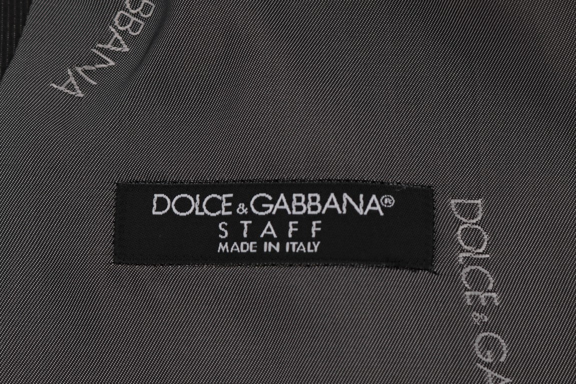 Gray STAFF Cotton Rayon Vest Dolce & Gabbana