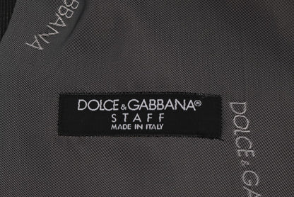 Gray STAFF Cotton Rayon Vest Dolce & Gabbana