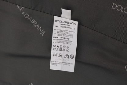 Gray STAFF Cotton Rayon Vest Dolce & Gabbana