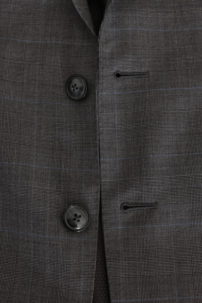 Gray Wool MARTINI Slim Blazer Dolce & Gabbana