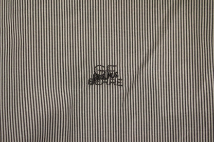 Gray Striped Cotton Casual Shirt GF Ferre