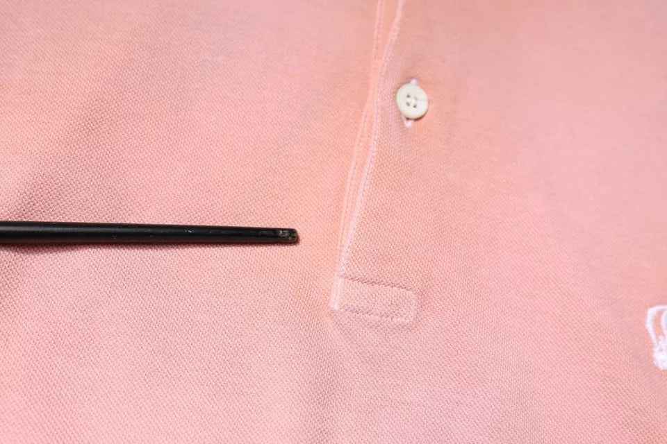 Pink Crown Collared Short Sleeve Polo T-shirt