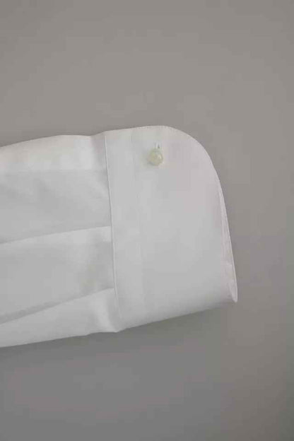 White Formal Tuxedo Dress GOLD Shirt