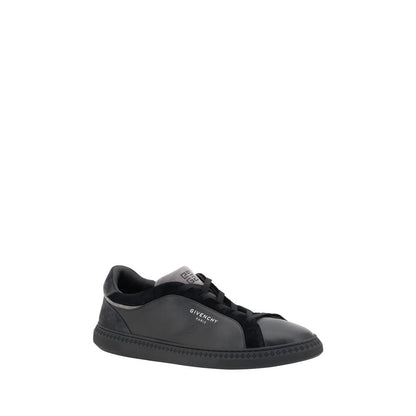 Black Leather G Set Sneakers