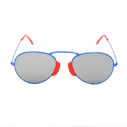 Blue Metal Sunglasses