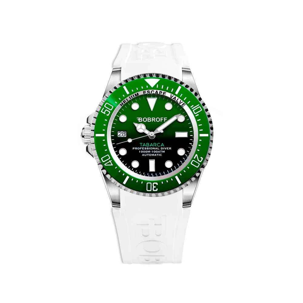 White Rubber Sport Watch