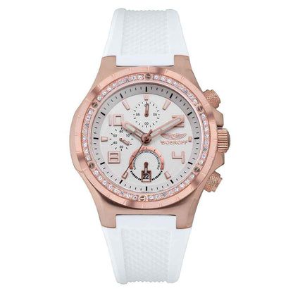White Rubber Bracelet Watch