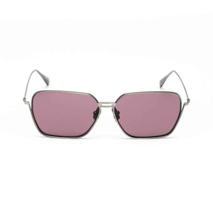 Gray Stainless Steel Sunglasses