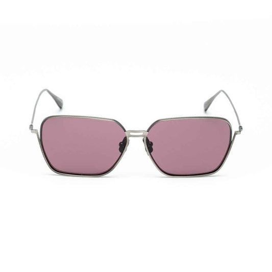 Gray Stainless Steel Sunglasses