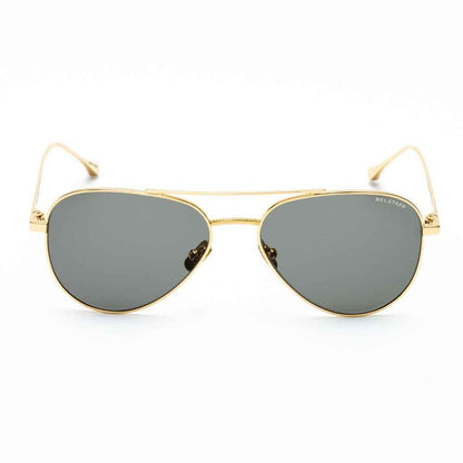 Brown Stainless Steel Sunglasses