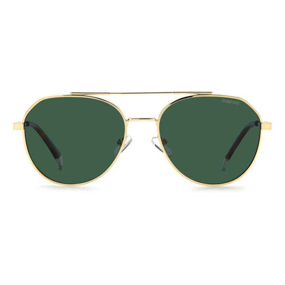 Gold Stainless Steel Sunglasses