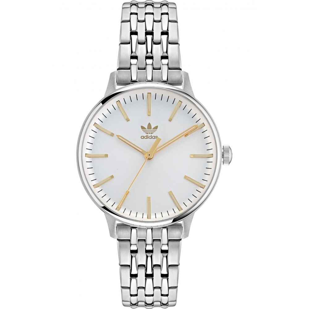 Gray Stainless Steel Dress Watch