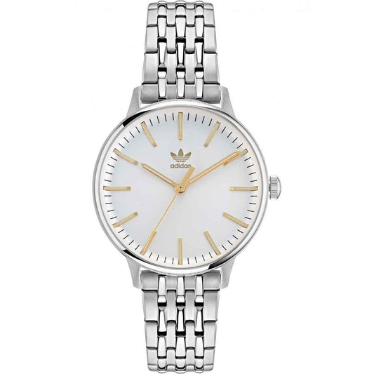 Gray Stainless Steel Dress Watch