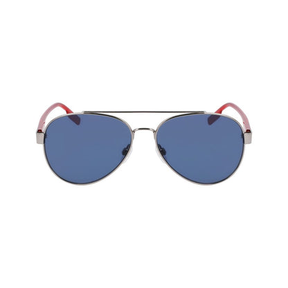 Gray Metal Sunglasses