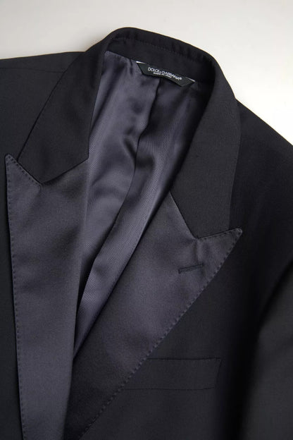 Black 3 Piece Single Breasted MARTINI Suit