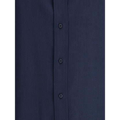 Blue Cotton Shirt