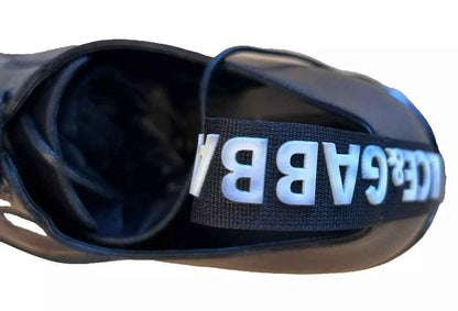 Black Leather Derby Dress Shoes