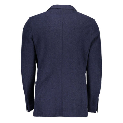 Blue Wool Blazer