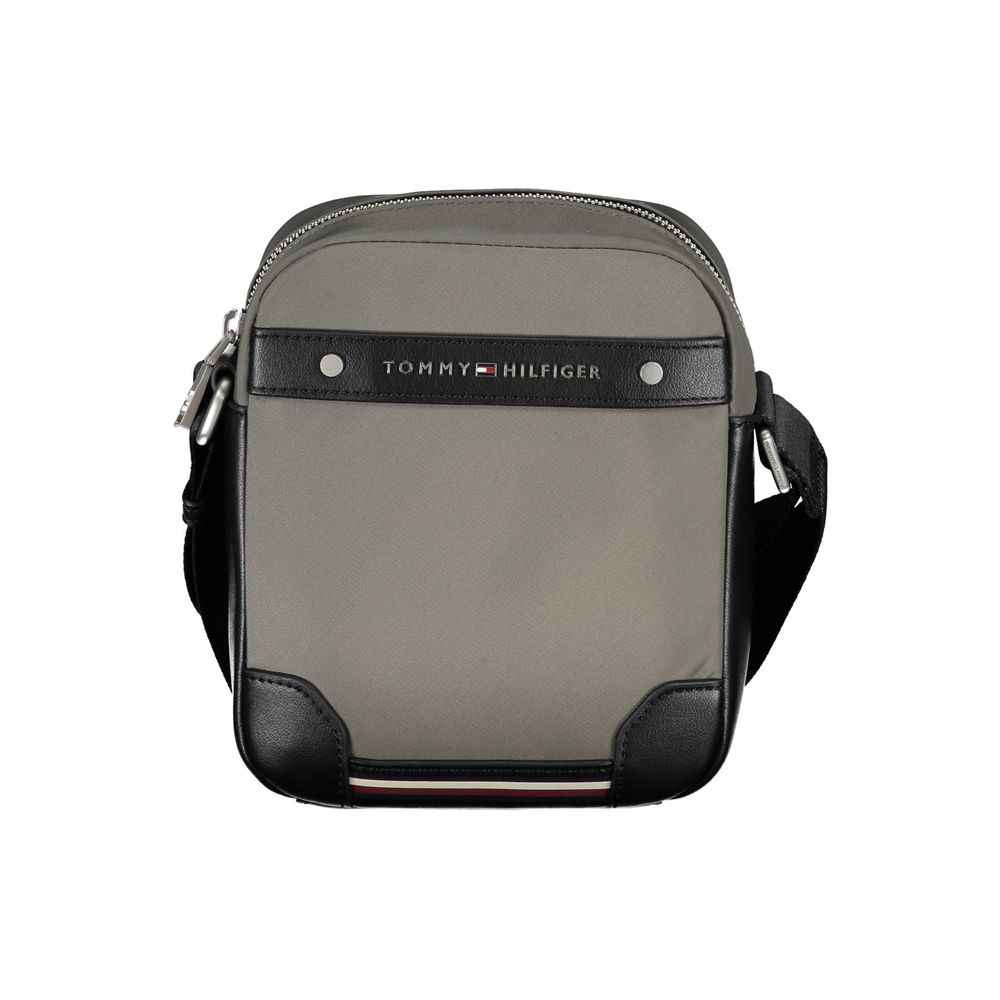 Green Polyester Crossbody Bag