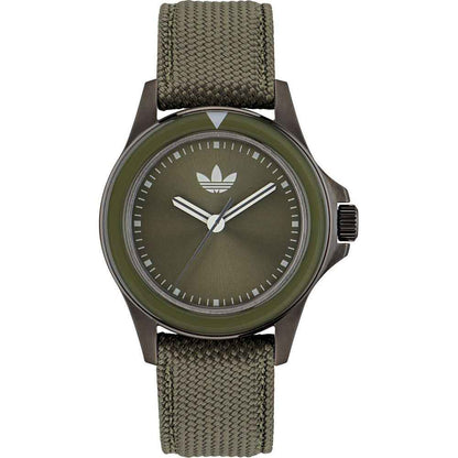 Bicolor Fabric Dress Watch